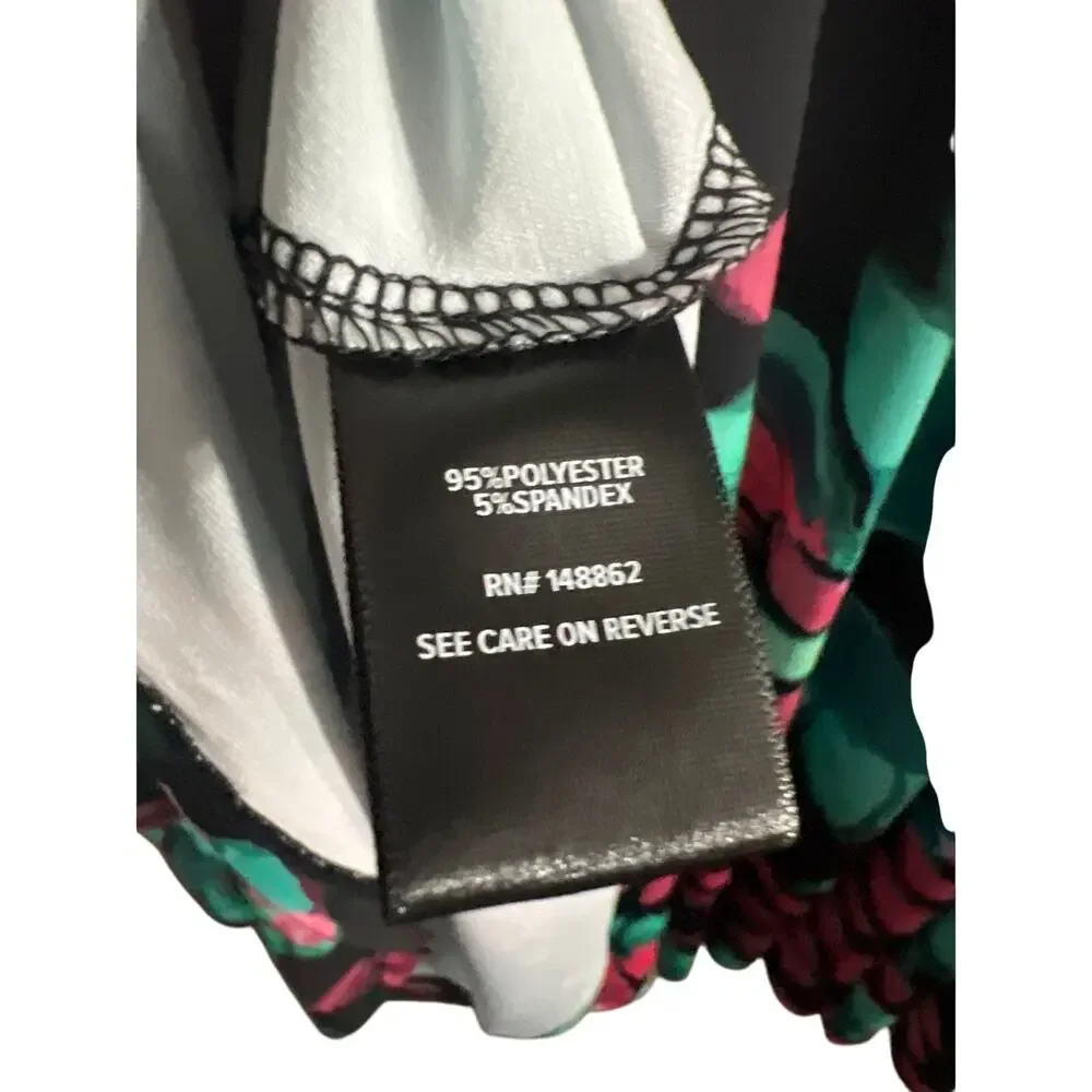 Torrid Womens Plus Mini Studio Knit Cinch Front Skater Dress Butterfly Size 4 4X - Picture 6 of 6